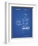 PP1072-Blueprint Super Nintendo Console Remote and Cartridge Patent Poster-Cole Borders-Framed Premium Giclee Print