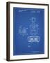 PP1072-Blueprint Super Nintendo Console Remote and Cartridge Patent Poster-Cole Borders-Framed Giclee Print