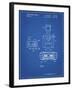 PP1072-Blueprint Super Nintendo Console Remote and Cartridge Patent Poster-Cole Borders-Framed Giclee Print