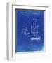 PP1072-Faded Blueprint Super Nintendo Console Remote and Cartridge Patent Poster-Cole Borders-Framed Premium Giclee Print