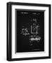 PP1072-Vintage Black Super Nintendo Console Remote and Cartridge Patent Poster-Cole Borders-Framed Giclee Print