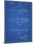 PP1073-Blueprint Surfboard 1965 Patent Poster-Cole Borders-Mounted Giclee Print