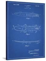 PP1073-Blueprint Surfboard 1965 Patent Poster-Cole Borders-Stretched Canvas