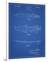 PP1073-Blueprint Surfboard 1965 Patent Poster-Cole Borders-Framed Premium Giclee Print