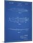 PP1073-Blueprint Surfboard 1965 Patent Poster-Cole Borders-Mounted Premium Giclee Print