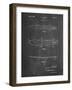 PP1073-Chalkboard Surfboard 1965 Patent Poster-Cole Borders-Framed Giclee Print