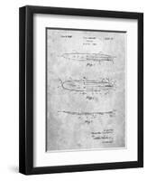 PP1073-Slate Surfboard 1965 Patent Poster-Cole Borders-Framed Giclee Print