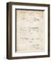 PP1073-Vintage Parchment Surfboard 1965 Patent Poster-Cole Borders-Framed Giclee Print