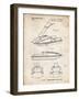 PP1076-Vintage Parchment Suzuki Jet Ski Patent Poster-Cole Borders-Framed Giclee Print