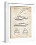 PP1076-Vintage Parchment Suzuki Jet Ski Patent Poster-Cole Borders-Framed Giclee Print