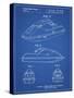 PP1077-Blueprint Suzuki Wave Runner Patent Poster-Cole Borders-Stretched Canvas