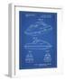 PP1077-Blueprint Suzuki Wave Runner Patent Poster-Cole Borders-Framed Giclee Print