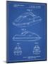 PP1077-Blueprint Suzuki Wave Runner Patent Poster-Cole Borders-Mounted Premium Giclee Print