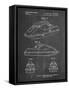 PP1077-Chalkboard Suzuki Wave Runner Patent Poster-Cole Borders-Framed Stretched Canvas