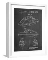 PP1077-Chalkboard Suzuki Wave Runner Patent Poster-Cole Borders-Framed Giclee Print