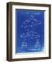 PP1077-Faded Blueprint Suzuki Wave Runner Patent Poster-Cole Borders-Framed Premium Giclee Print