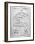 PP1077-Slate Suzuki Wave Runner Patent Poster-Cole Borders-Framed Giclee Print