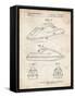 PP1077-Vintage Parchment Suzuki Wave Runner Patent Poster-Cole Borders-Framed Stretched Canvas