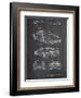 PP108-Chalkboard Ferrari 1990 F40 Patent Poster-Cole Borders-Framed Giclee Print