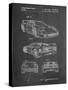 PP108-Chalkboard Ferrari 1990 F40 Patent Poster-Cole Borders-Stretched Canvas