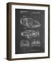 PP108-Chalkboard Ferrari 1990 F40 Patent Poster-Cole Borders-Framed Premium Giclee Print