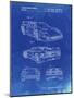 PP108-Faded Blueprint Ferrari 1990 F40 Patent Poster-Cole Borders-Mounted Giclee Print