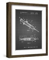 PP1080-Black Syringe Patent Poster-Cole Borders-Framed Giclee Print