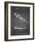 PP1080-Black Syringe Patent Poster-Cole Borders-Framed Giclee Print