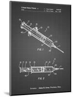 PP1080-Black Syringe Patent Poster-Cole Borders-Mounted Giclee Print