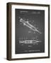 PP1080-Black Syringe Patent Poster-Cole Borders-Framed Giclee Print