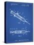 PP1080-Blueprint Syringe Patent Poster-Cole Borders-Stretched Canvas