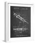 PP1080-Chalkboard Syringe Patent Poster-Cole Borders-Framed Giclee Print