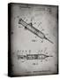 PP1080-Faded Grey Syringe Patent Poster-Cole Borders-Stretched Canvas