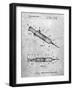 PP1080-Slate Syringe Patent Poster-Cole Borders-Framed Giclee Print