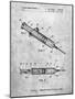 PP1080-Slate Syringe Patent Poster-Cole Borders-Mounted Giclee Print
