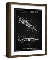 PP1080-Vintage Black Syringe Patent Poster-Cole Borders-Framed Giclee Print