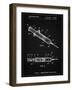 PP1080-Vintage Black Syringe Patent Poster-Cole Borders-Framed Giclee Print