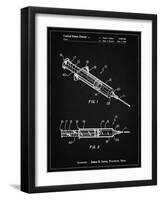 PP1080-Vintage Black Syringe Patent Poster-Cole Borders-Framed Giclee Print