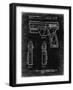 PP1081-Black Grunge T 1000 Laser Pistol Patent Poster-Cole Borders-Framed Giclee Print