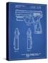 PP1081-Blueprint T 1000 Laser Pistol Patent Poster-Cole Borders-Stretched Canvas