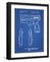 PP1081-Blueprint T 1000 Laser Pistol Patent Poster-Cole Borders-Framed Giclee Print