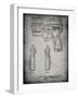 PP1081-Faded Grey T 1000 Laser Pistol Patent Poster-Cole Borders-Framed Giclee Print