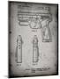 PP1081-Faded Grey T 1000 Laser Pistol Patent Poster-Cole Borders-Mounted Giclee Print