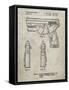 PP1081-Sandstone T 1000 Laser Pistol Patent Poster-Cole Borders-Framed Stretched Canvas