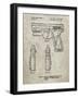 PP1081-Sandstone T 1000 Laser Pistol Patent Poster-Cole Borders-Framed Giclee Print