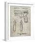 PP1081-Sandstone T 1000 Laser Pistol Patent Poster-Cole Borders-Framed Giclee Print