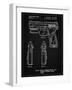 PP1081-Vintage Black T 1000 Laser Pistol Patent Poster-Cole Borders-Framed Giclee Print