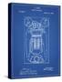 PP1083-Blueprint T. A. Edison Vote Recorder Patent Poster-Cole Borders-Stretched Canvas