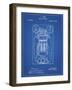 PP1083-Blueprint T. A. Edison Vote Recorder Patent Poster-Cole Borders-Framed Giclee Print