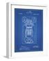 PP1083-Blueprint T. A. Edison Vote Recorder Patent Poster-Cole Borders-Framed Giclee Print